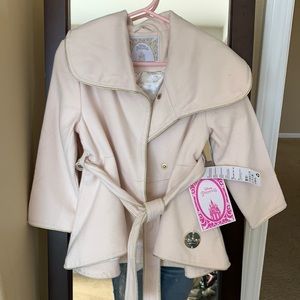 NWT 3T Disney Princess Peacoat